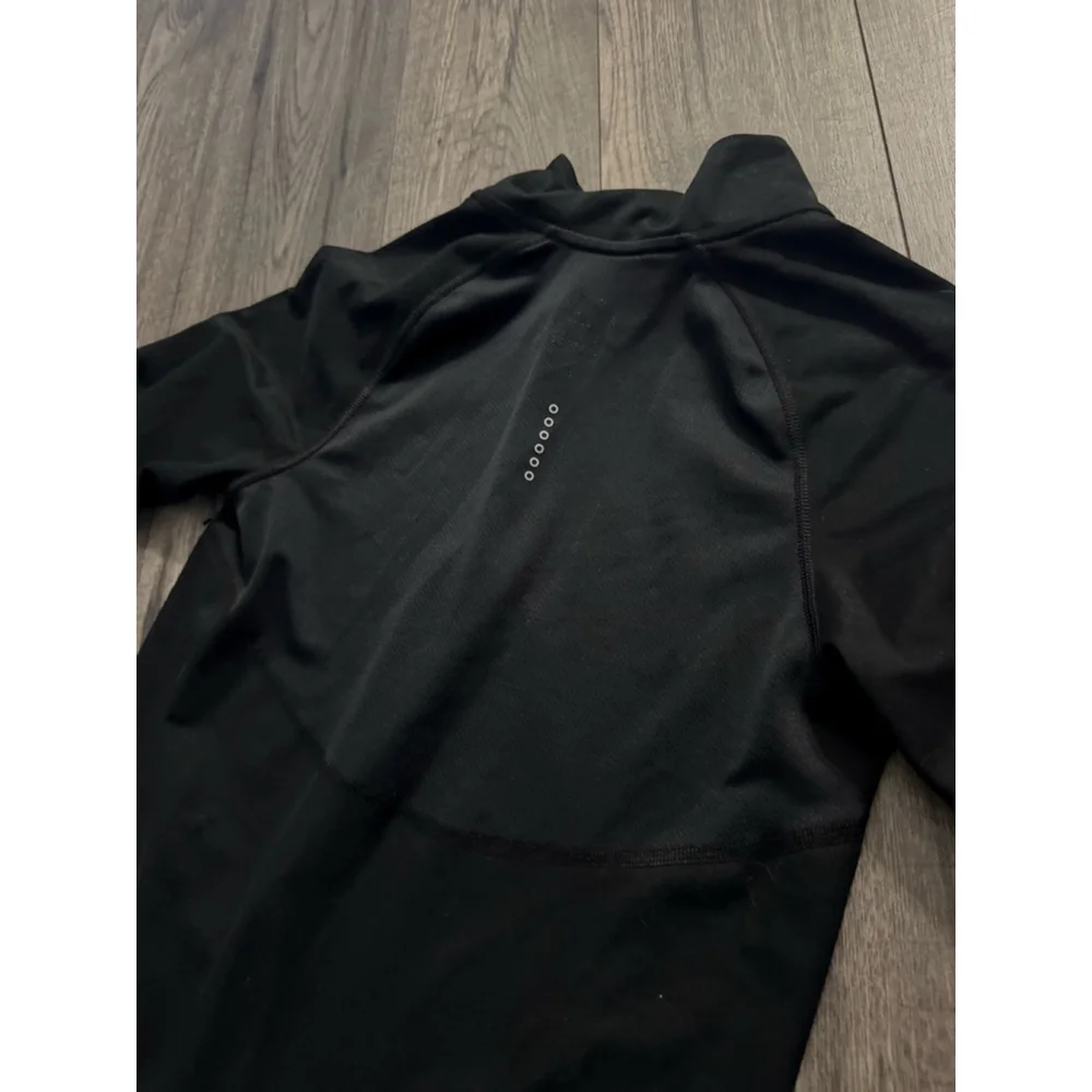 Nike Brand New Flash Element Black and White Dri Fit Size Small QuarterZip $75 - Picture 13 of 13
